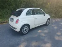 Gebraucht Fiat 500C Lounge 69 PS (50 kW) 2012 Weiß Cabrio