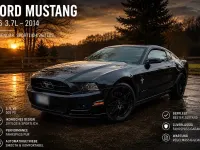 Gebraucht Ford Mustang 307 PS (225 kW) 2014 Schwarz Limousine
