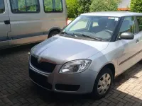 Gebraucht Skoda Fabia 60 PS (44 kW) 2009 Silber Kleinwagen