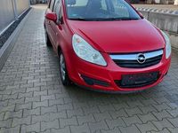 Gebraucht Opel Corsa S 80 PS (58 kW) 2009 Rot Kleinwagen