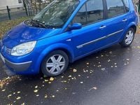 Gebraucht Renault Scénic II Authentique 111 PS (81 kW) 2006 Blau Van / Kleinbus