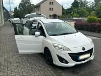 Gebraucht Mazda 5 116 PS (85 kW) 2012 Weiß Van / Kleinbus
