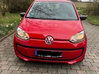 Gebraucht VW up! 60 PS (44 kW) 2012 Rot Kleinwagen