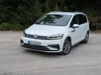 Gebraucht VW Touran R-line 150 PS (110 kW) 2020 Weiß Van / Kleinbus