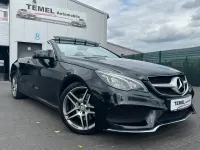 Usado Mercedes E220 AMG 170 CV (125 kW) 2016 Negro Descapotable
