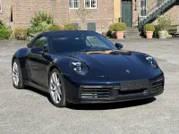 Gebraucht Porsche 992 450 PS (330 kW) 2021 Blau Cabrio