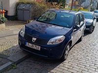 gebraucht Dacia Sandero 2009, blau, TÜV neu bis 03/2026