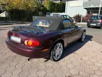 Usata Mazda MX5 110 CV (80 kW) 2000 Rosso Cabrio