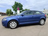 Gebraucht Audi A3 Attraction 102 PS (75 kW) 2007 Blau Kleinwagen
