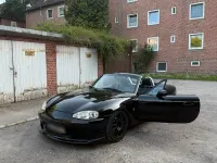 Gebraucht Mazda MX5 110 PS (80 kW) 2000 Schwarz Cabrio