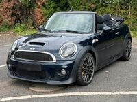 Gebraucht Mini John Cooper Works Cabriolet 185 PS (136 kW) 2012 Blau Cabrio