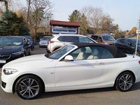 Gebraucht BMW 220 184 PS (135 kW) 2018 Perlmutt weiß metallic (metallic) Cabrio