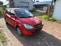 Gebraucht Hyundai Getz 67 PS (49 kW) 2009 Rot Kleinwagen
