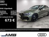 Neu Audi RS3 Ambiente 400 PS (294 kW) 2026 Grün Limousine