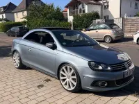 Brugt VW Eos Cup 140 HK (102 kW) 2015 Blå Cabriolet