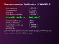 Neu Opel Frontera 145 PS (106 kW) 2026 Blau SUV
