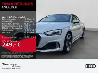Gebraucht Audi A5 Cabriolet S-Line 163 PS (119 kW) 2022 Weiß Cabrio