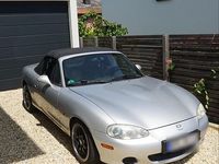 Second-hand Mazda MX5 110 CP (80 kW) 2002 Argintiu Cabrio