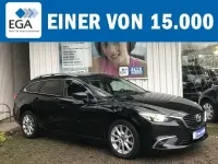 Używany Mazda 6 Exclusive-Line 150 KM (110 kW) 2016 Czarny Sedan/Limuzyna