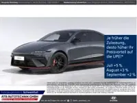Neu Hyundai Ioniq 6 Basis 447 kW (609 PS) 2026 Grau (nocturne grey metallic (grau)) Limousine