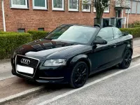Brugt Audi A3 Cabriolet 105 HK (77 kW) 2012 Sort Cabriolet