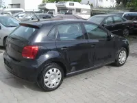 Gebraucht VW Polo Trendline 60 PS (44 kW) 2011 Schwarz Kleinwagen