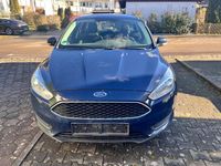 Gebraucht Ford Focus 95 PS (69 kW) 2017 Blau Kombi