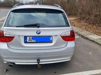 Gebraucht BMW 320 163 PS (119 kW) 2007 Silber Kombi