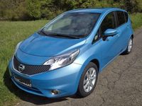 Gebraucht Nissan Note 360º 80 PS (58 kW) 2014 Blau Kleinwagen