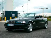 Gebraucht BMW 320 Cabriolet 170 PS (125 kW) 2001 Schwarz Cabrio
