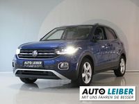 Gebraucht VW T-Cross Style 110 PS (80 kW) 2021 Reef blue metallic (metallic) SUV