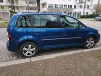Gebraucht VW Touran Highline 170 PS (125 kW) 2007 Blau Van / Kleinbus