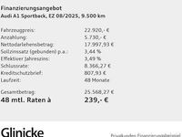 Gebraucht Audi A1 Sportback Ambiente 116 PS (85 kW) 2024 Weiß Kleinwagen