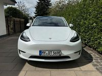 Gebraucht Tesla Model Y Long Range AWD 378 kW (514 PS) 2023 Weiß SUV