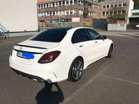 Gebraucht Mercedes C220 AMG line 163 PS (119 kW) 2014 Weiß Limousine