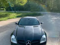 Second-hand Mercedes SLK200 204 CP (150 kW) 2007 Negru Cabrio