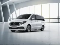 Gebraucht Mercedes EQV300 150 kW (204 PS) 2021 Bergkristallweiß metallic Van / Kleinbus
