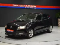 Gebraucht VW Polo Match 90 PS (66 kW) 2012 Schwarz Kleinwagen