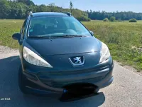 Gebraucht Peugeot 207 74 PS (54 kW) 2007 Schwarz Kombi