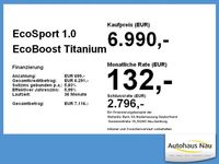 Gebraucht Ford Ecosport Titanium 125 PS (91 kW) 2014 Sonnengelb SUV