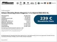 Gebraucht VW Arteon Elegance 218 PS (160 kW) 2022 Schwarz Kombi