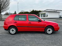 Gebraucht VW Golf III 75 PS (55 kW) 1996 Rot Kleinwagen