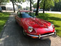 Używany Jaguar E-Type 219 KM (161 kW) 1970 Czerwony Coupe