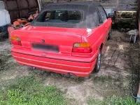Gebraucht Ford Escort Cabriolet 105 PS (77 kW) 1991 Rot Cabrio