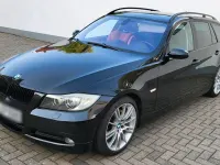 Gebraucht BMW 320 177 PS (130 kW) 2007 Schwarz Kombi