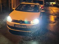 Gebraucht VW Golf 2009 Weiß Coupé