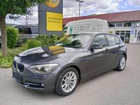 Gebraucht BMW 116 116 PS (85 kW) 2012 Mineralgrau metallic Kleinwagen
