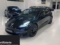 Gebraucht Tesla Model 3 Performance 377 kW (513 PS) 2021 Schwarz Limousine
