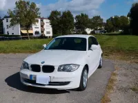 Usata BMW 116 122 CV (89 kW) 2012 Bianco Utilitaria