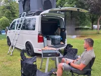 Gebraucht VW Multivan 150 PS (110 kW) 2018 Weiß Van / Kleinbus